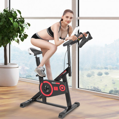 Vélo d'exercice d'intérieur Vélo stationnaire Cardio Fitness Workout Gym & Home