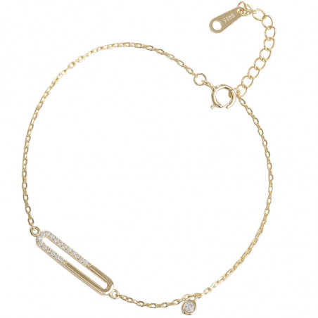 Bracelet à épingle ovale géométrique en vente sur rosadestock