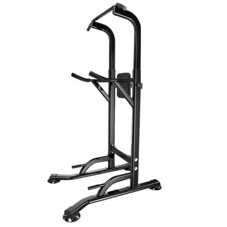 Dip Station Chin Up Bar Power Tower Tire Push Home Gym Fitness Core