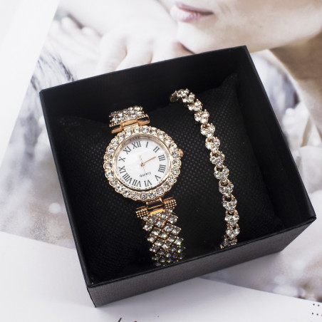 Montre-bracelet Bracelet Dames Montre Fashion Diamant