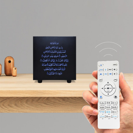 Touchez les lumières LED colorées des haut-parleurs Bluetooth sans fil du Coran