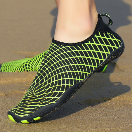 Chaussures d'eau pour hommes à séchage rapide Natation Yoga Beach Breath Shoes