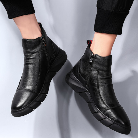 Martin Boots Chaussures d'outillage à la mode Chaussures de plein air antidérapantes imperméables