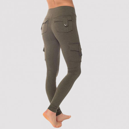 Pantalon de sport extensible et ajusté aux hanches en vente sur rosadestock