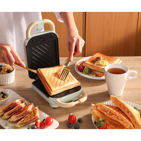 Presse à pain et toasts Machine à sandwich Machine à petit-déjeuner multifonctionnelle