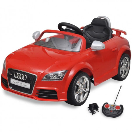 Audi TT RS ride-car pour enfants avec télécommande Rouge