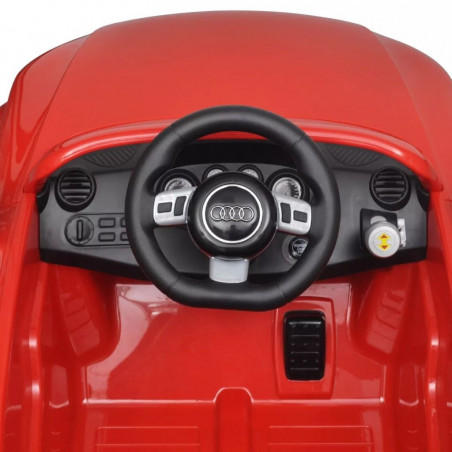 Audi TT RS ride-car pour enfants avec télécommande Rouge