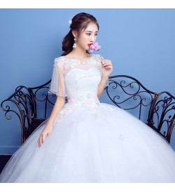 Robe de mariée princesse avec boléro en vente sur rosadestock