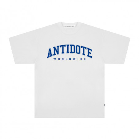 Teeshirt- Antidote Lettre Multicolore Basic All-match  à manches courtes Base Tendance