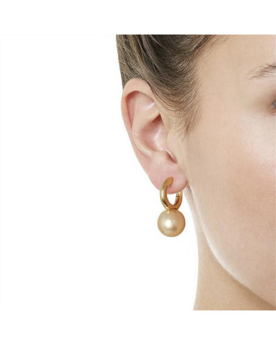Boucles d'oreilles simples à la mode avec perles