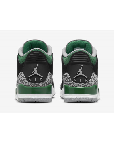 Air Jordan 3 « Pine Green » Noir Pine Green