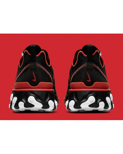 Nike React Element 55 ‘Script Swoosh Pack’ Black Habanero Red