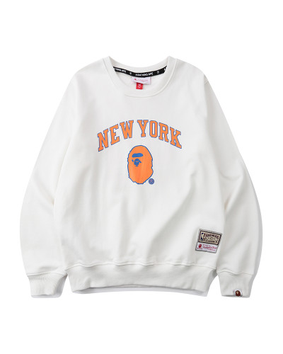 Sweatshirt Bape x New-York (NBA)