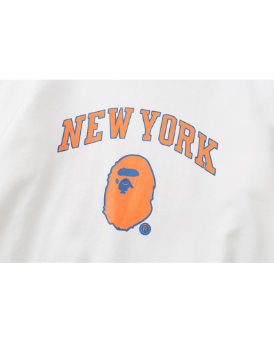 Sweatshirt Bape x New-York (NBA)
