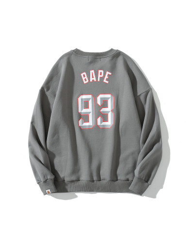 BAPE No. 93 Loose Round Neck Sweater