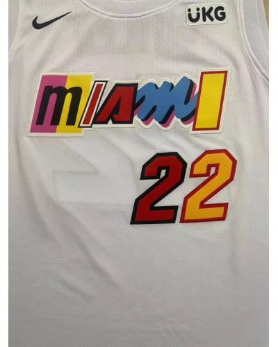 Maillot blanc 20222022-23 Miami Heat Jimmy Butler City Edition