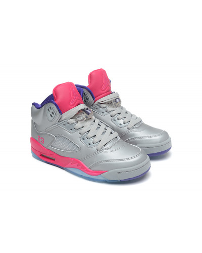 Jordan 5 Retro Cement Grey Pink (GS)