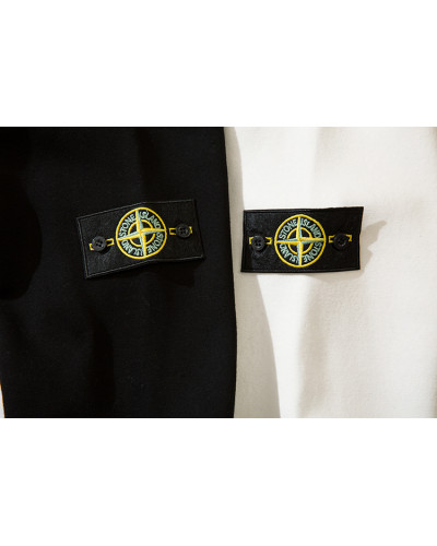 STONE ISLAND  Cotton Compass-Patch Hoodie