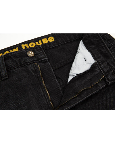 Smiley de Drew House brodés de jeans déchirés