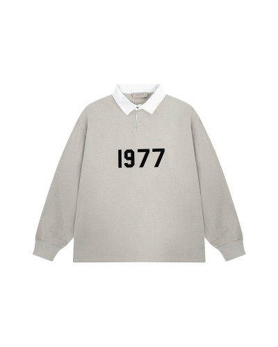 FEAR OF GOD ESSENTIALS 1977 RUGBY SWEAT