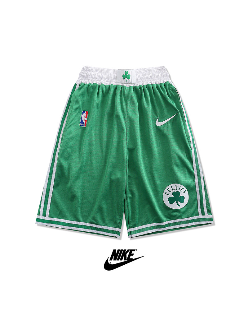 Short Basket Boston Celtics Blanc Vert