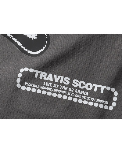 Travis Scott O2 A Sight To See T-shirt Black