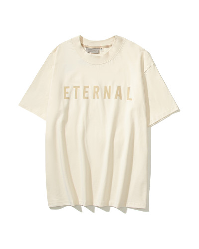 FEAR OF GOD Eternal Logo-Flocked Cotton-Jersey T-Shirt