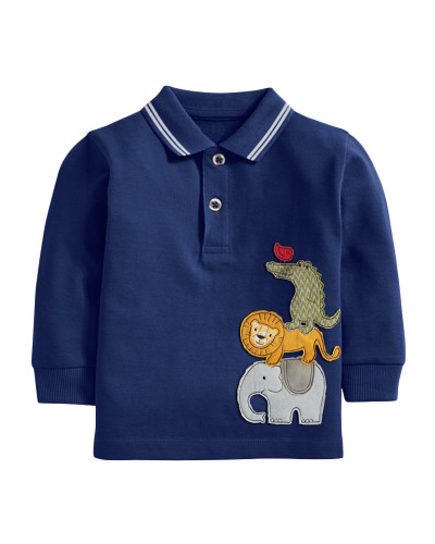 T-shirt Little Maven Automne Nouveaux vêtements pour enfants