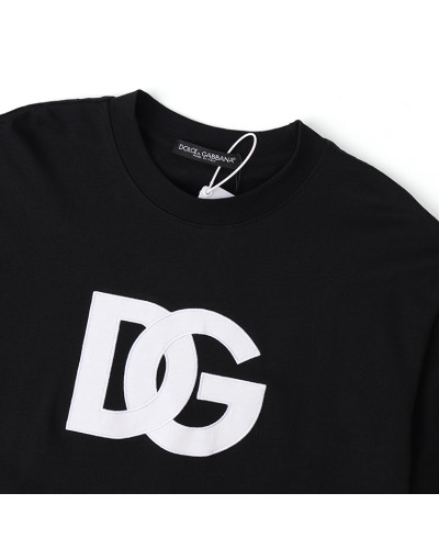 T-shirt en jersey à imprimé logo DG