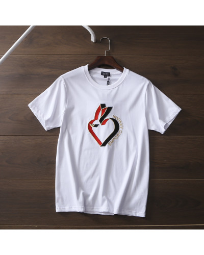 Emporio Armani T-shirt en jersey de Tencel mélangé avec broderie lapin