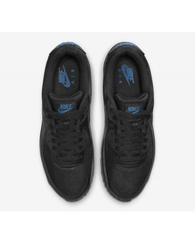 Nike Air Max 90 Black Blue Reflective