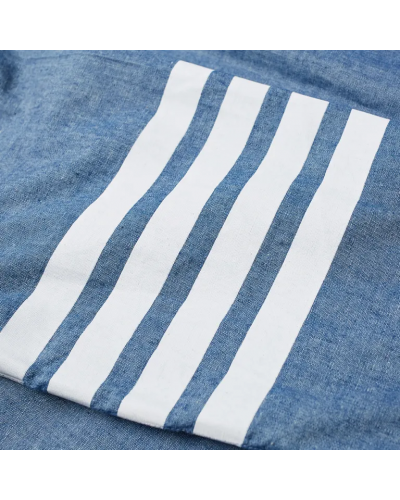 Thom Browne Chemise bleue à quatre rayures