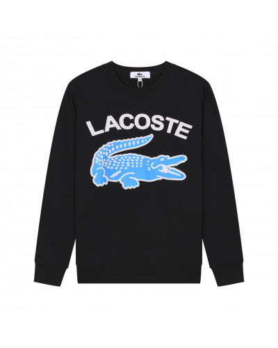 Sweatshirt Homme Lacoste Col Rond Imprimé Crocodile