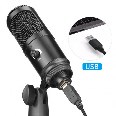 High Sampling Rate Home Computer Game Live K Song Recording USB Condenser Microphone Microphone